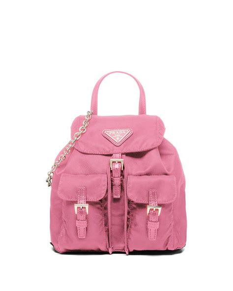 pink prada backpack|prada black backpack small.